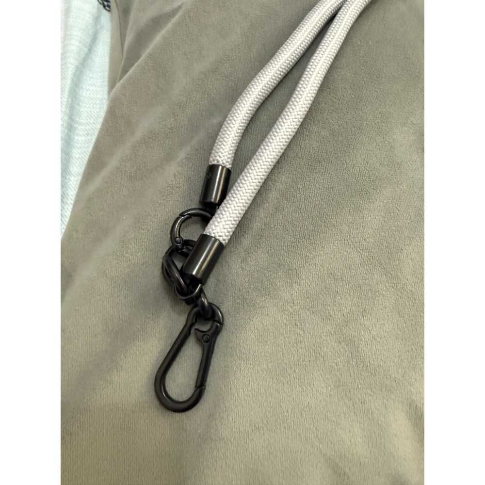 全新_手機背帶繩（灰）-細節圖4