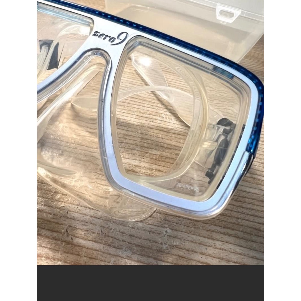 【🚚快速出貨】 Mares Zero 9 潛水面鏡/藍-細節圖2