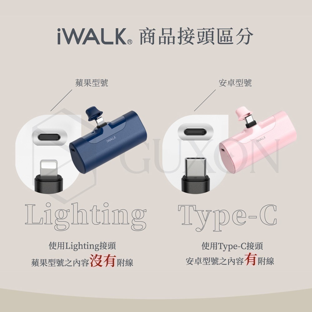 【iWALK】四代 Lightning / Type-C 直插式口袋電源 行動電源 4500mAh-細節圖8