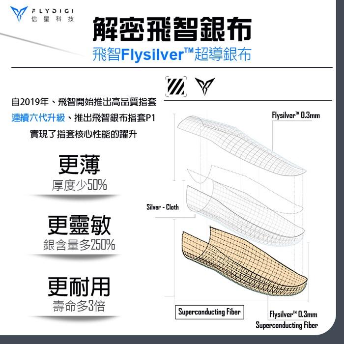 【Flydigi飛智】銀布P1手遊指套(送鐵盒) 防汗防滑 吃雞指套 手遊指套-細節圖5