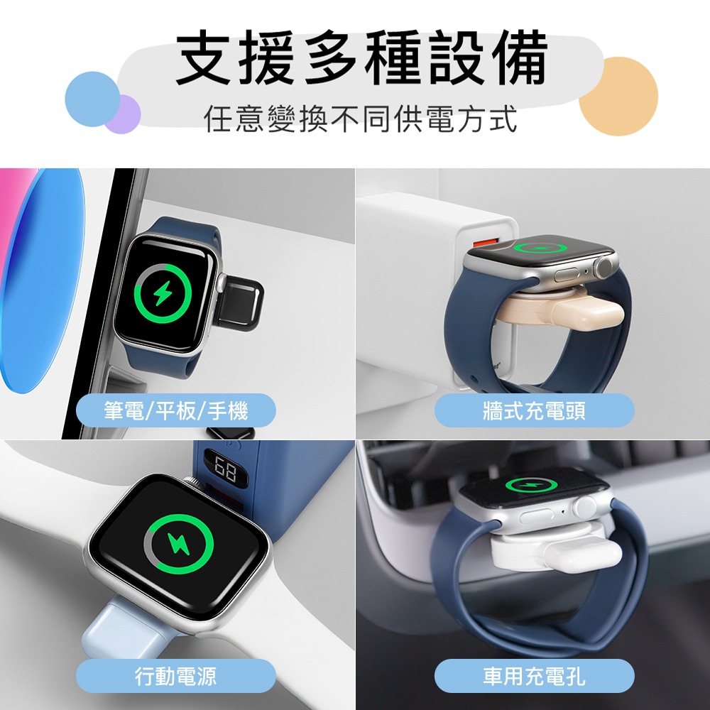 【PhotoFast】SPIN Charge 疾速雙頭充 Apple Watch 二合一磁吸無線充電器-細節圖4