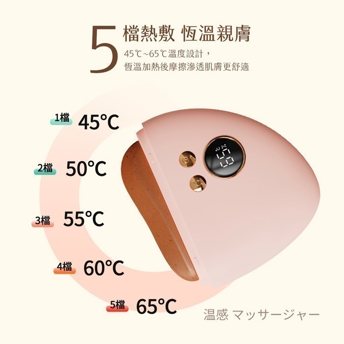 【7-ELEVEN 門市團購】Timo 電動砭石溫感mini美肌按摩儀/刮痧儀-細節圖4