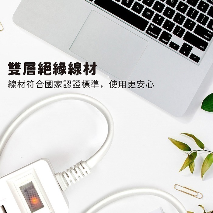 【限時購】【SNOOPY史努比】PD+QC 一開三插+USB 延長用電源線/延長線1.2M/4尺(附紅屋造型防塵塞)-細節圖5