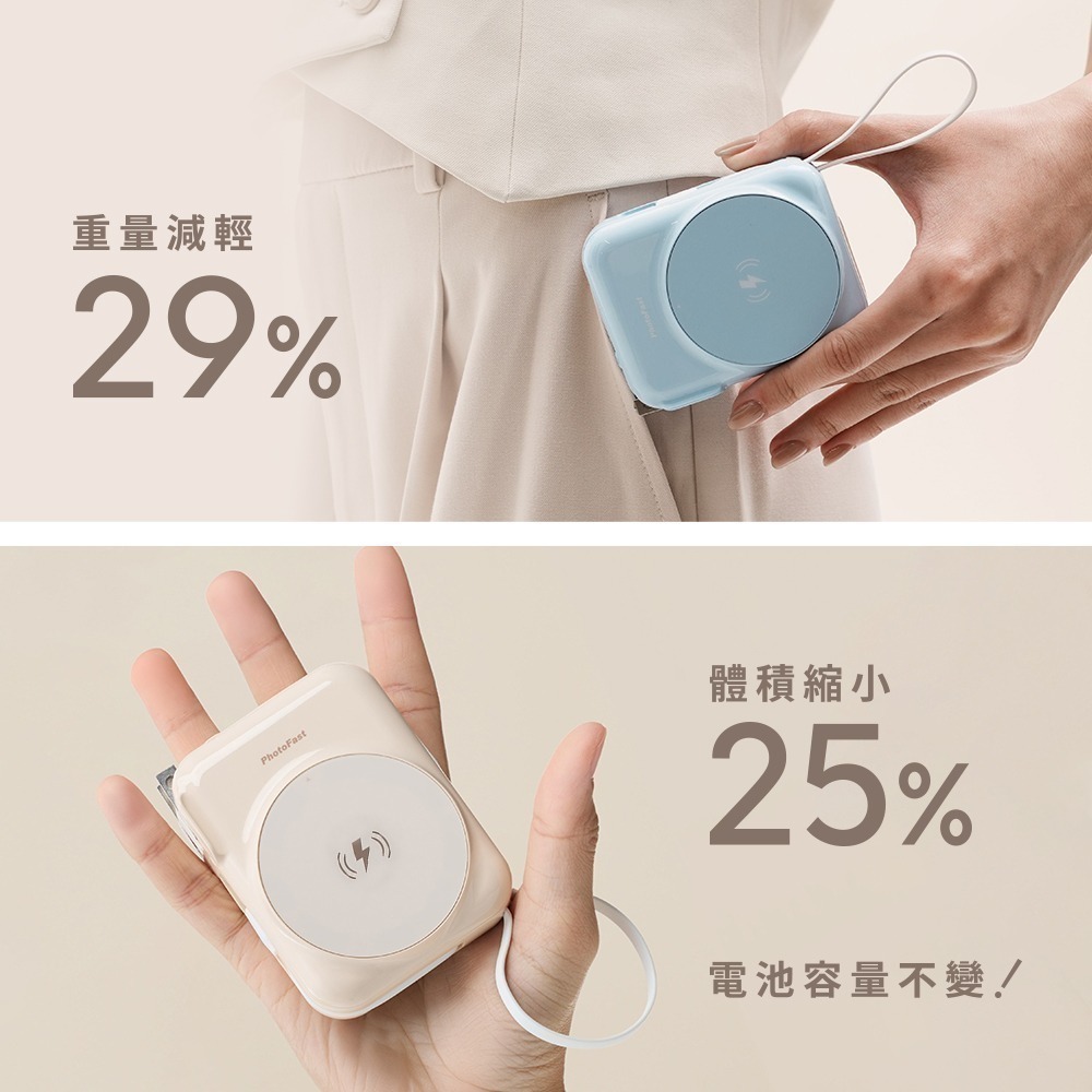 【7-ELEVEN 門市團購】PhotoFast AllDay充 行動電源 萬用充10000mAh(有標示Wh)-細節圖3