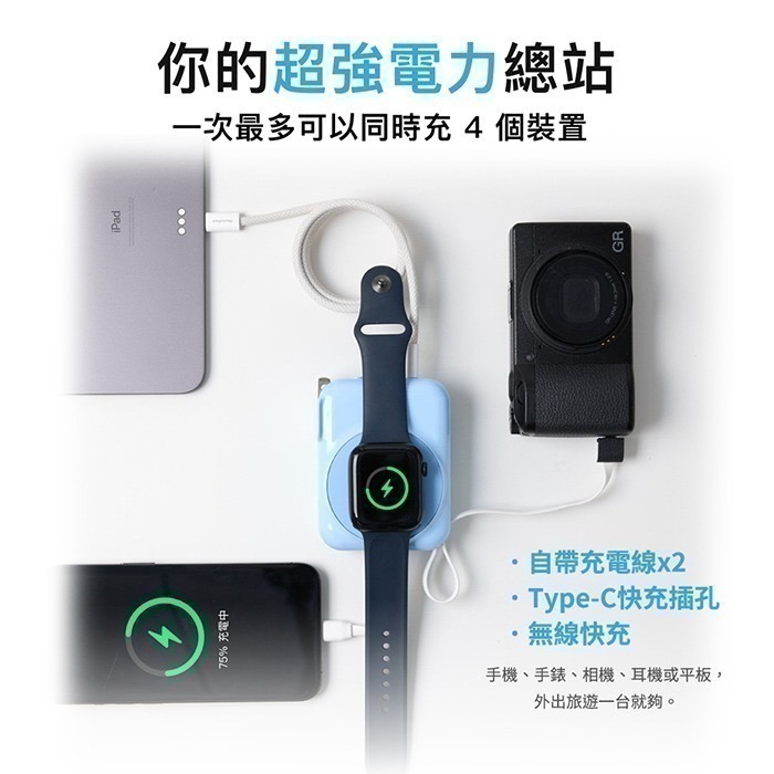 【限時購】PhotoFast AllDay充 行動電源 萬用充10000mAh(有標示Wh)-細節圖9