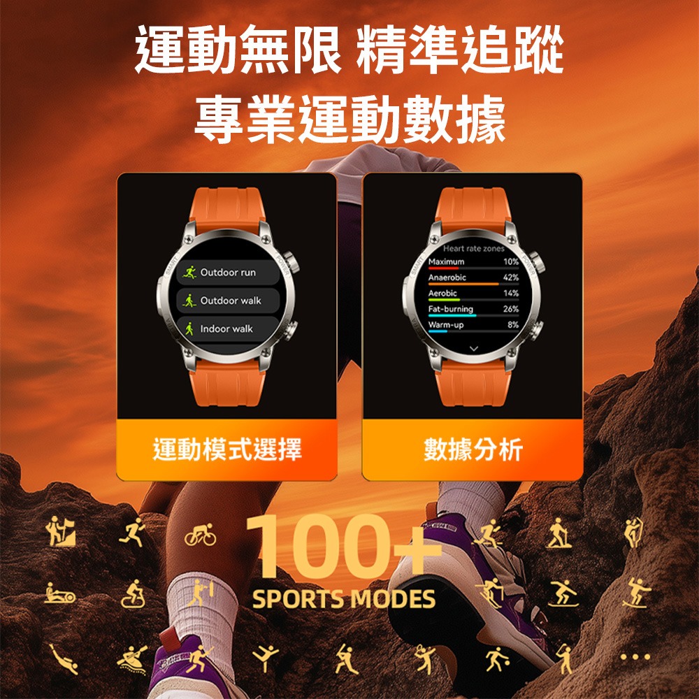 【LARMI樂米】infinity 5 健康/運動/血氧 智能手錶(旗艦版)-細節圖4