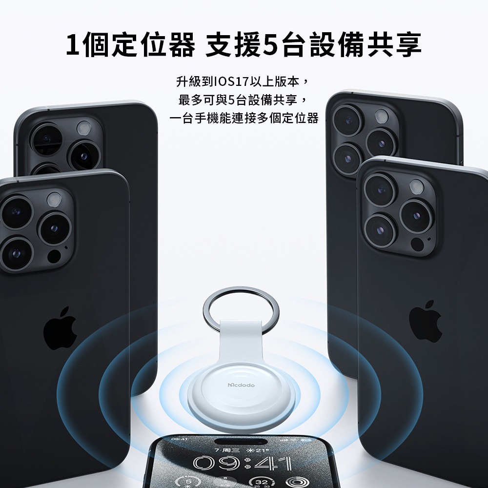 【Mcdodo麥多多】SmartTag 智能定位防丟器/物品定位器/寵物追蹤器(AT-720)-細節圖6