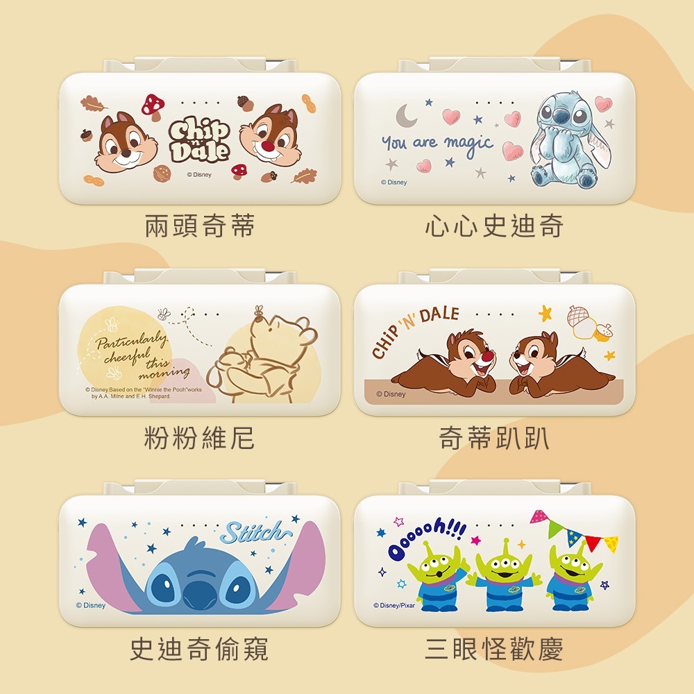【Disney迪士尼】經典角色系列 Lightning & Type-C 2in1 雙頭口袋PD行動電源5000mAh-細節圖7