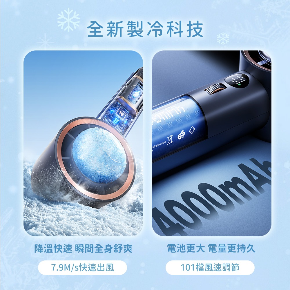 【SNOOPY史努比】101檔 冰鎮強力風扇/冰風扇-細節圖4