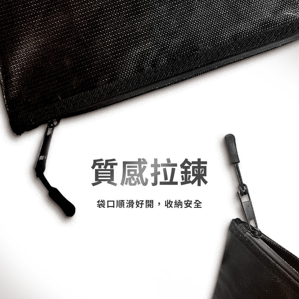 【7-ELEVEN 門市團購】Timo 拉鍊款 行動電源安全收納袋/防火防爆袋/阻燃袋(2入組)-細節圖6