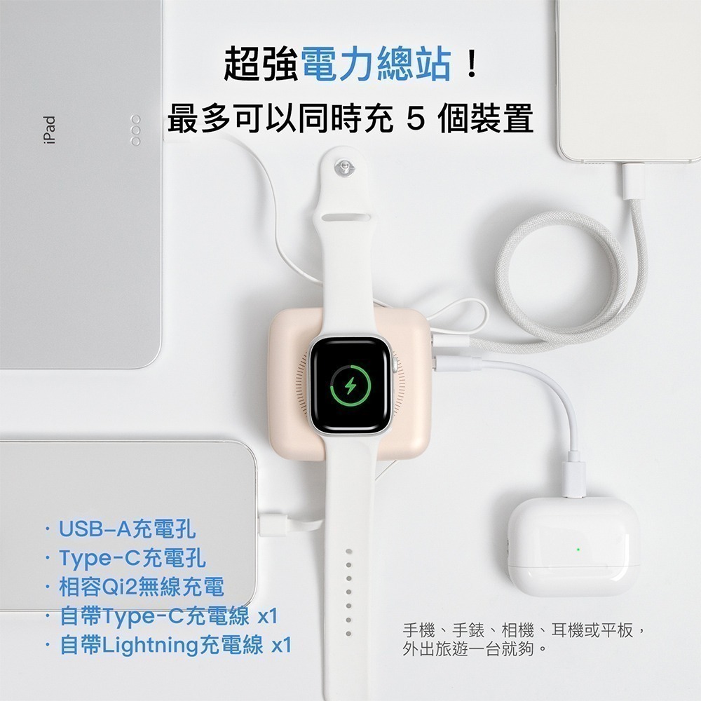 【PhotoFast】SSB mini充 半固態行動電源 迷你磁吸萬用充10000mAh (有標示Wh/CCC認證)-細節圖5