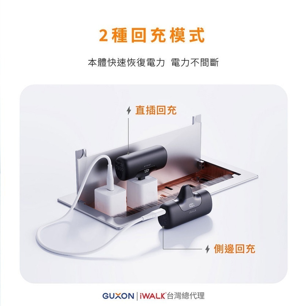【iWALK】六代 Type-C 直插式口袋行動電源5500mAh(安卓/iPhone17適用)-細節圖9