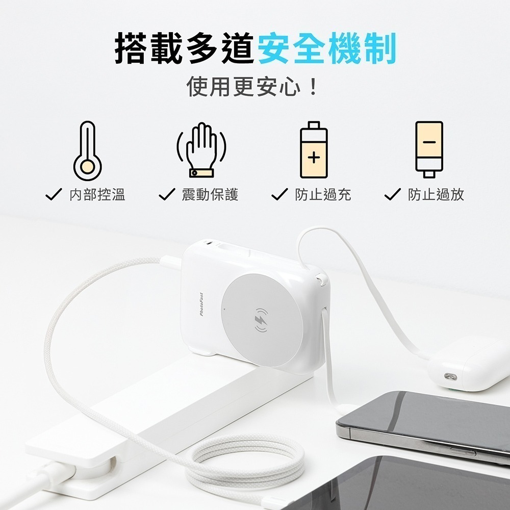 【7-ELEVEN 門市團購】PhotoFast AllDay充 多功能行動電源20000mAh (有標示Wh)-細節圖10