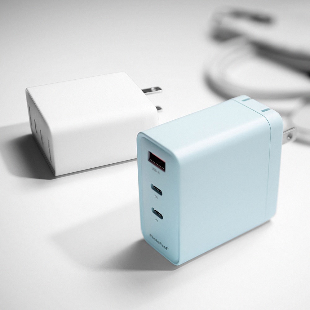 (買一送一)【PhotoFast】A1 Charge 65W PD/QC GaN氮化鎵 三孔充電器-細節圖6