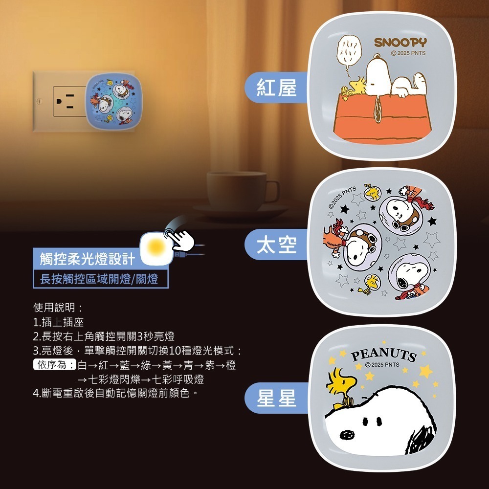 【限時購】【SNOOPY 史努比】22W PD+QC 小燈泡充電器/快充頭-細節圖6