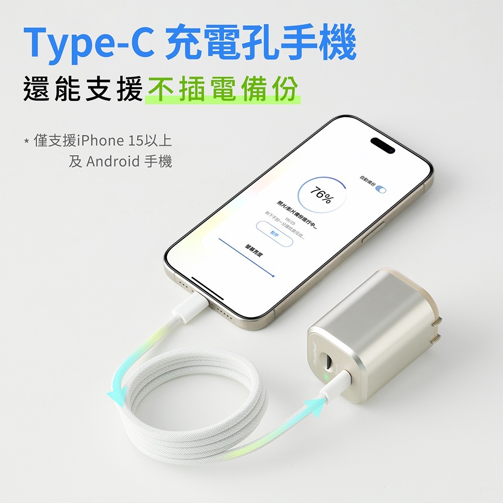 【PhotoFast】PhotoPower 記憶充電器 手機充電同時備份，輕鬆上手！-細節圖6