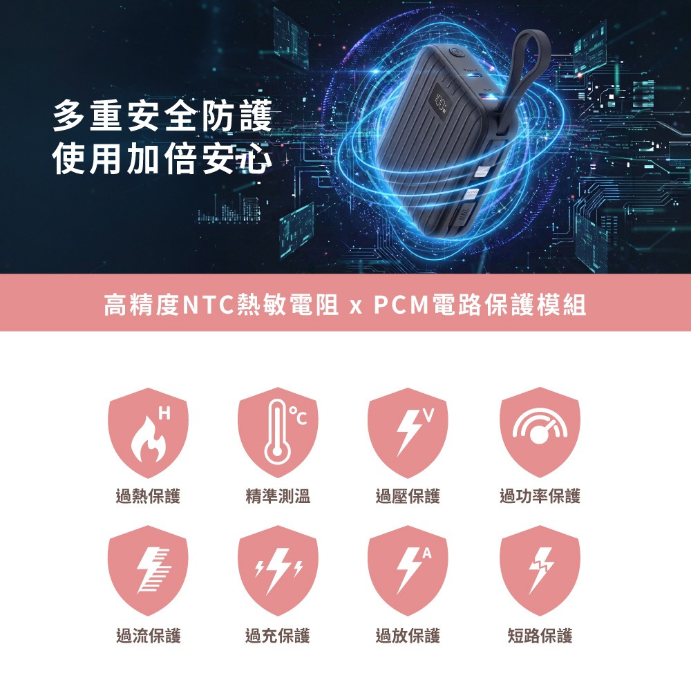 【aircolor】磁吸小方準固態行動電源10000mAh(有標示Wh)-細節圖8