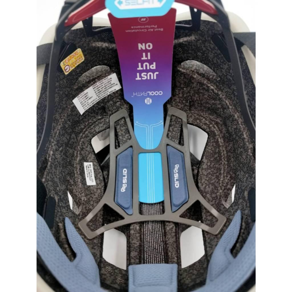 【單車元素】(特價出清) HJC BELLUS 自行車 安全帽 板岩灰 M/L 公司貨-細節圖5