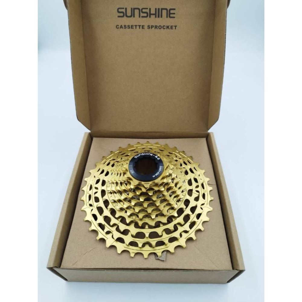 【單車元素】日暉 SUNSHINE 輕量化 飛輪 11/12速 11-34/36T  SHIMANO HG/SRAM-細節圖8