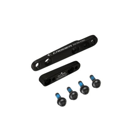 【CRODER】碟煞轉接座 Flat Mount (FM) 140mm 轉 160mm 前卡鉗/後卡鉗用-細節圖2