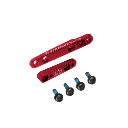 【CRODER】碟煞轉接座 Flat Mount (FM) 140mm 轉 160mm 前卡鉗/後卡鉗用-細節圖3