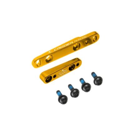 【CRODER】碟煞轉接座 Flat Mount (FM) 140mm 轉 160mm 前卡鉗/後卡鉗用-細節圖5