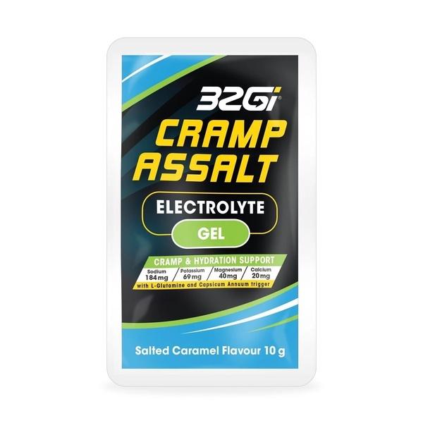 【單車元素】32Gi 乖乖膠 左旋電解能量包 海鹽焦糖口味 1盒/8包-細節圖4