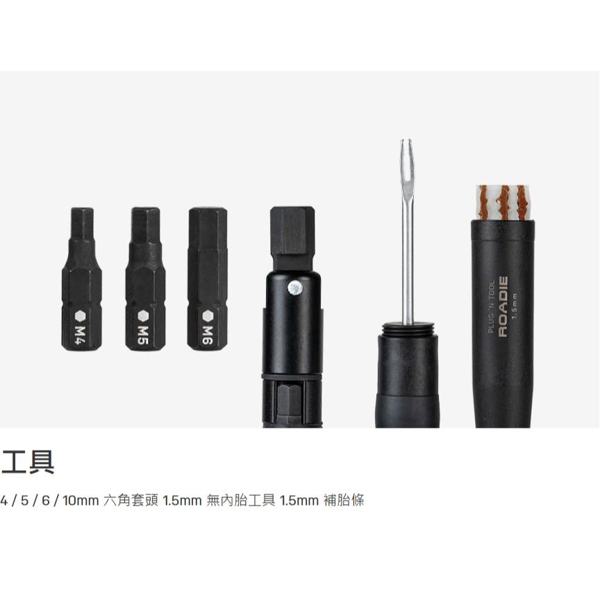 【單車元素】TOPEAK PLUG ’n TOOL roadie 把塞 補胎 工具組-細節圖3