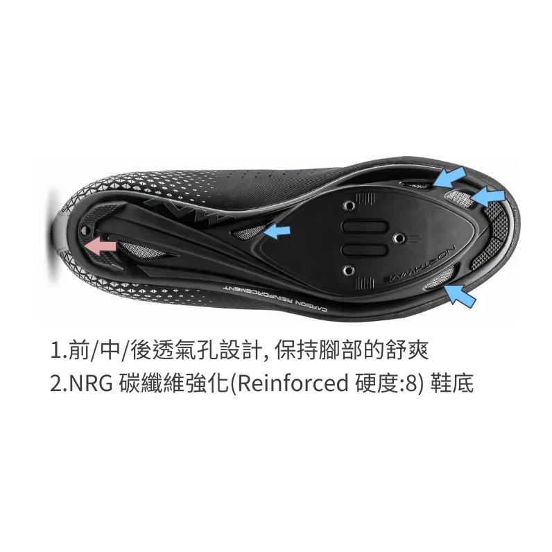 【單車元素】Northwave NW卡鞋 Core Plus 2 Wide 特寬楦 卡鞋-細節圖3