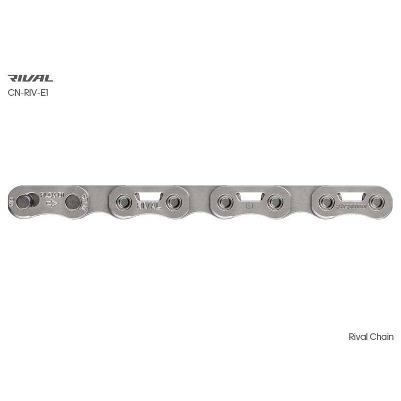 【單車元素】SRAM RIVAL E1 eTap AXS 12速 鏈條 120目 附快扣-細節圖2