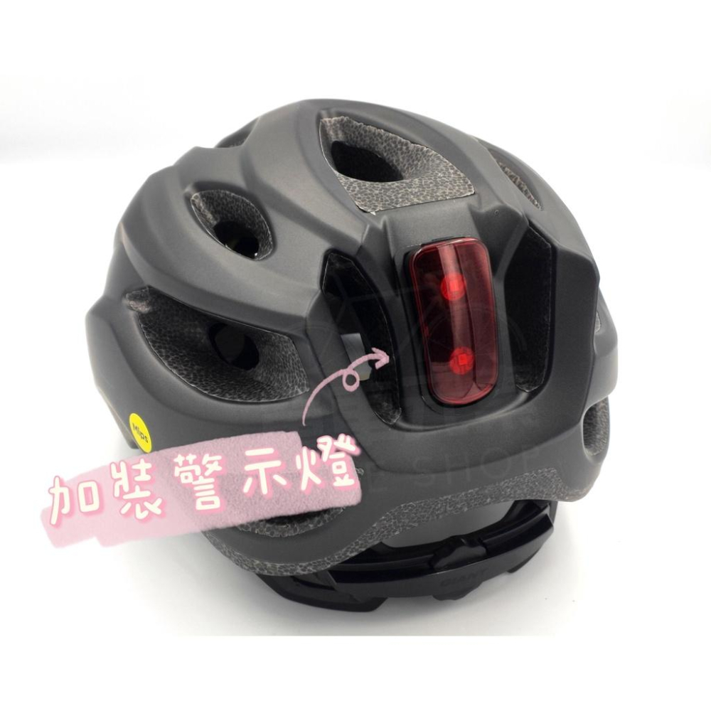 【單車元素】GIANT 捷安特 REV COMP MIPS 亞洲頭型公路車安全帽  可加裝警示燈 消光黑-細節圖5
