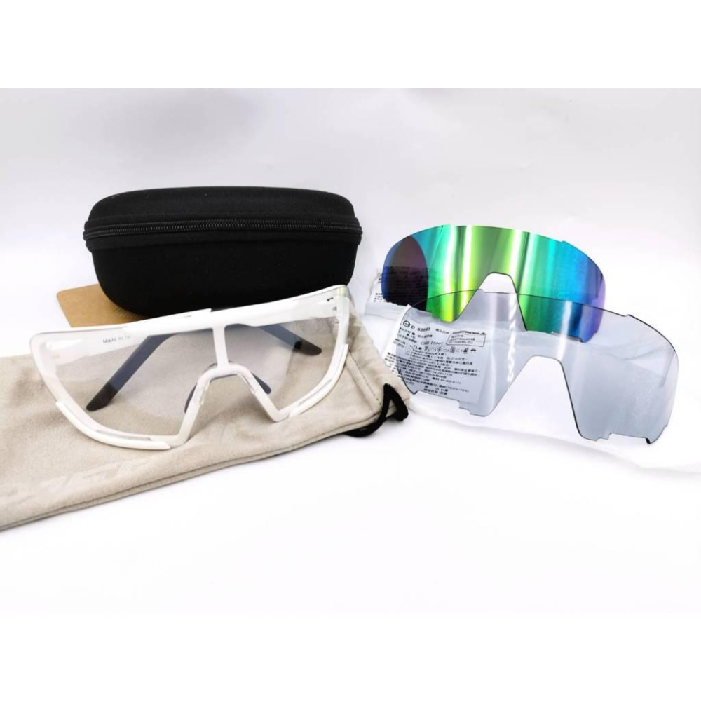 【單車元素】最新款 美利達 MERIDA Pro Race 太陽眼鏡 變色片/灰色片/REVO鍍膜片 一次滿足-細節圖3