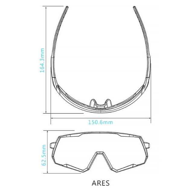 【單車元素】ZIV ARES 運動 太陽眼鏡 原廠保固-細節圖6