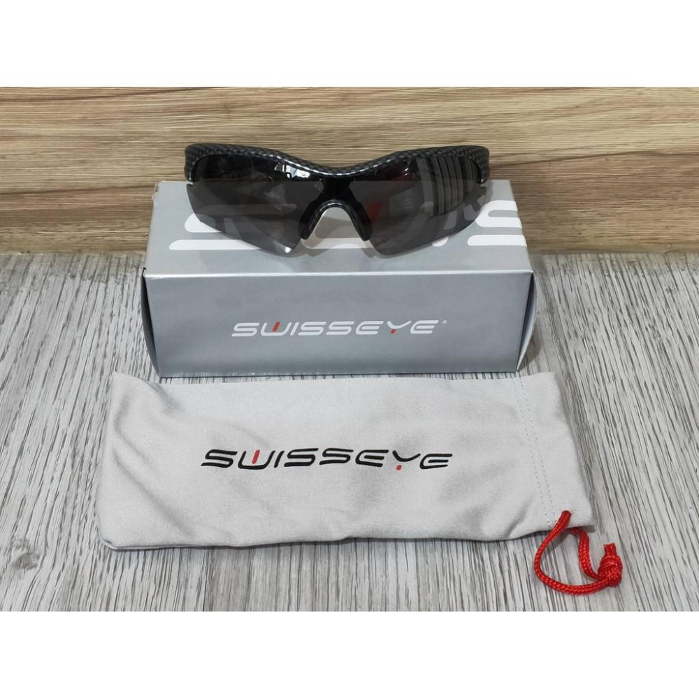 【單車元素】德國 SWISSEYE Spin 青少年款 (8-12歲) 碳纖紋路 特仕版 防風眼鏡 太陽眼鏡 自行車眼鏡-細節圖4