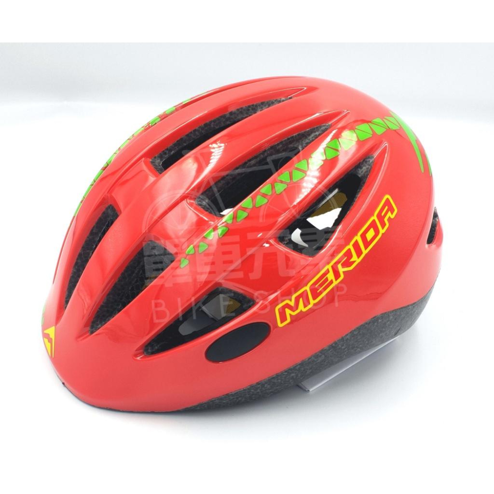 【單車元素】MERIDA 美利達 兒童安全帽 Matts JR 自行車 滑步車 直排輪 頭圍48-54cm 紅/綠-細節圖3