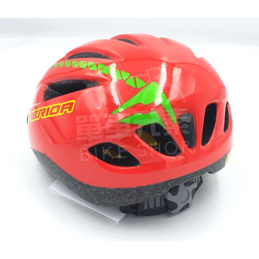 【單車元素】MERIDA 美利達 兒童安全帽 Matts JR 自行車 滑步車 直排輪 頭圍48-54cm 紅/綠-細節圖4