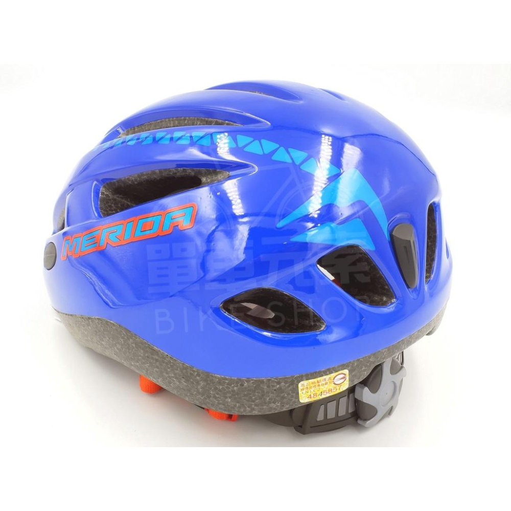【單車元素】MERIDA 美利達 兒童安全帽 Matts JR 自行車 滑步車 直排輪 頭圍48-54cm 藍/紅-細節圖3