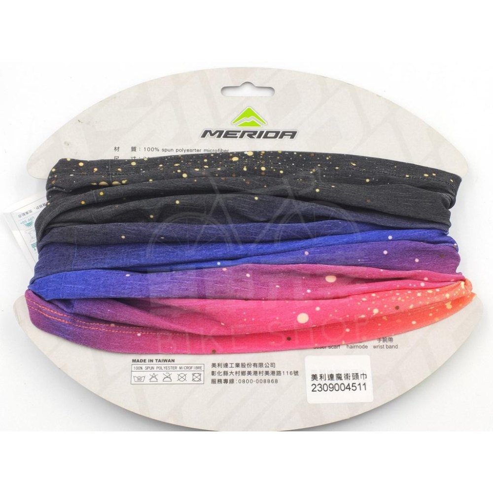 【單車元素】MERIDA 美利達 頭巾 涼感 防曬 Extreme Cool 三倍涼感面料 UPF 50+ 星宇-細節圖2