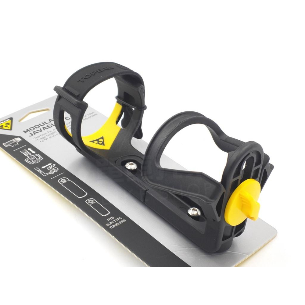 【單車元素】TOPEAK MODULA JAVASLIM CAGE 可調式 水壺架 保溫瓶 隨行杯 杯架-細節圖3