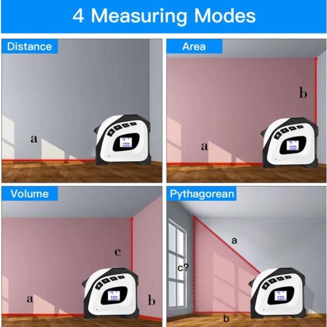 (現貨)Tacklife 二合一雷射測距捲尺TM-L01-細節圖2