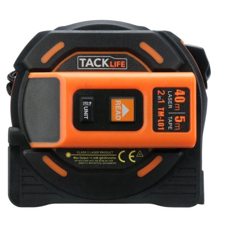 (現貨)Tacklife 二合一雷射測距捲尺TM-L01-細節圖4