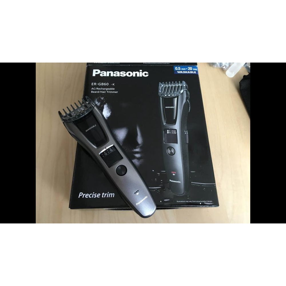 (現貨)國際牌 Panasonic 松下 電動理髮器/剪髮器 ER-GB60 可水洗國際電壓-細節圖4