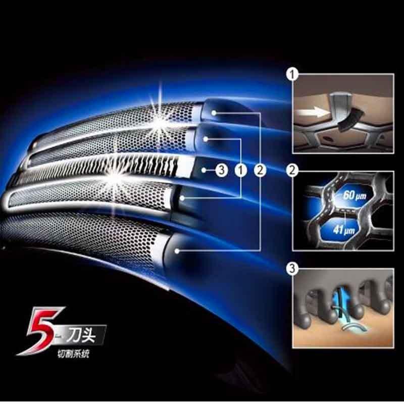 (現貨)Panasonic松下電動刮鬍刀ES-LV64  5刀頭原裝進口 可水洗-細節圖5