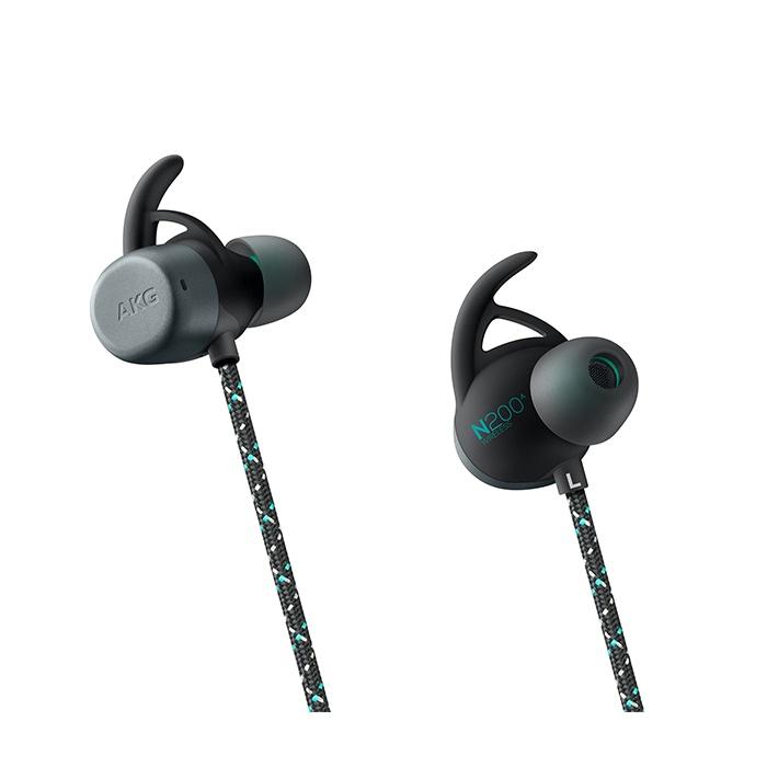 (現貨免運)AKG【N200A Wireless】掛脖入耳式藍牙耳機 IPX7防水 運動磁吸設計 紅點設計-細節圖3