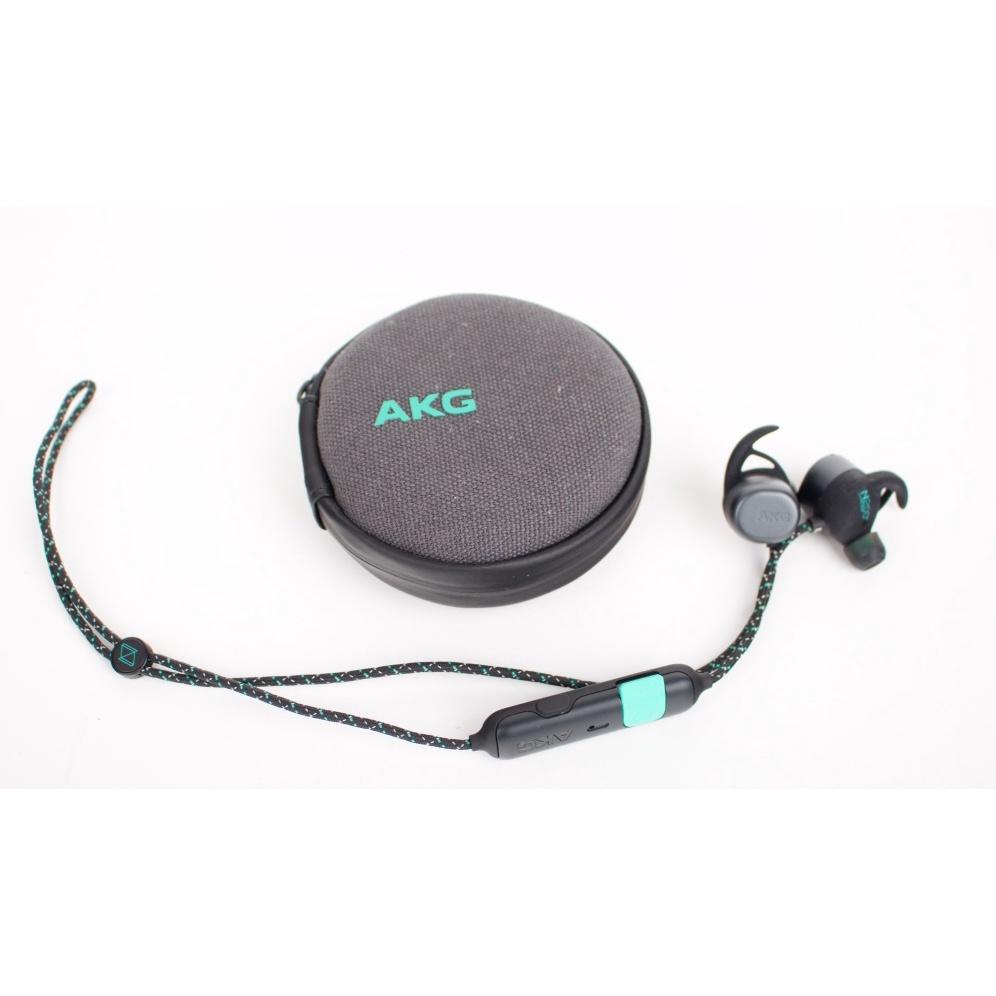 (現貨免運)AKG【N200A Wireless】掛脖入耳式藍牙耳機 IPX7防水 運動磁吸設計 紅點設計-細節圖4