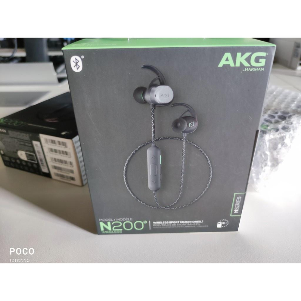 (現貨免運)AKG【N200A Wireless】掛脖入耳式藍牙耳機 IPX7防水 運動磁吸設計 紅點設計-細節圖5