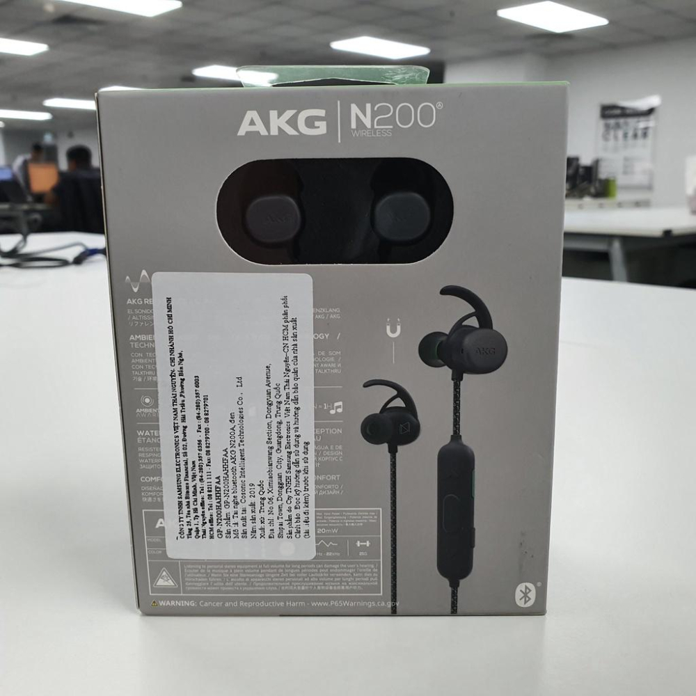 (現貨免運)AKG【N200A Wireless】掛脖入耳式藍牙耳機 IPX7防水 運動磁吸設計 紅點設計-細節圖6