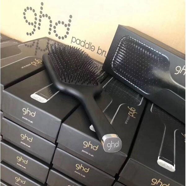 （現貨）ghd 大齒氣囊氣墊按摩梳子家用貴婦頭梳 paddle brush氣墊梳-細節圖9