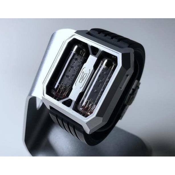 Firebird Nixie Tubes 真空管手錶 鋁合金錶殼 藍寶石鏡面 防水-細節圖3