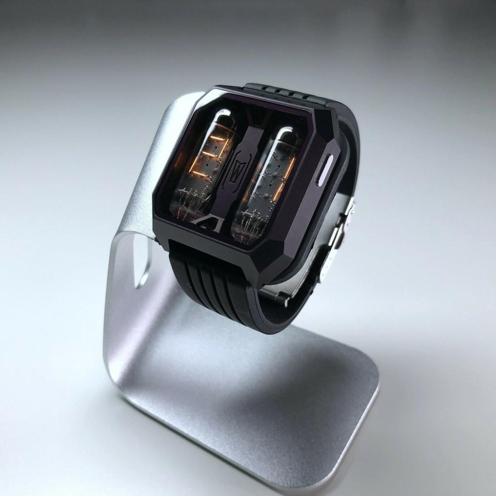 Firebird Nixie Tubes 真空管手錶 鋁合金錶殼 藍寶石鏡面 防水-細節圖6